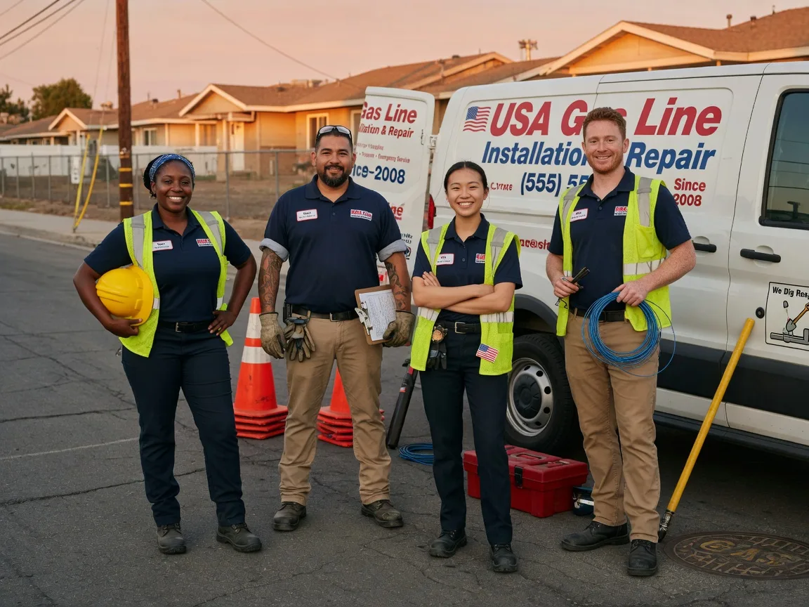 Gas Line Installation company in Bouse, AZ
